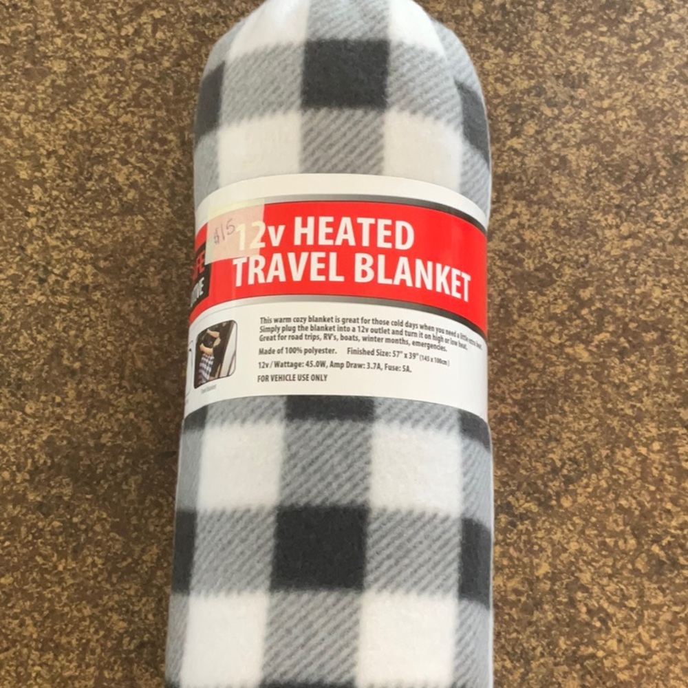 Heated Travel Blanket